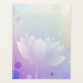 Blooming Lotus Hardcover Daily Planner プランナー手帳