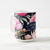 Blooming Love for Mom コーヒーマグカップ (正面左)