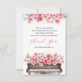 Blooming Melody サンキューカード (正面)