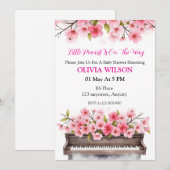 Blooming Melody 招待状 (正面/裏面)