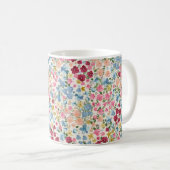 Blooming midsummer meadow seamless pattern. Plant コーヒーマグカップ (正面右)