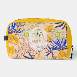 Blooming Mystical Floral Monogram Beige ドップキット