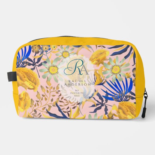 Blooming Mystical Floral Monogram Beige ドップキット (正面)