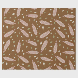 Blooming Pen Garden – Elegant Floral Wrapping Pape ラッピングペーパー