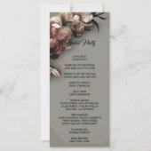 Blooming Peonies 2 sided Program (裏面)