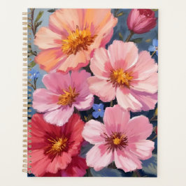 Blooming Petals | 花の水彩画 プランナー手帳