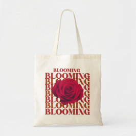 Blooming Rose Statement Tote Bag トートバッグ