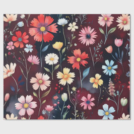 Blooming Roses ラッピングペーパー