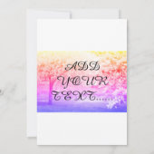 Blooming trees Pinkish BLOOmish セーブザデート (裏面)