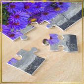 Blooming Violet Lilac aesthetic Flowers 写真 ジグソーパズル