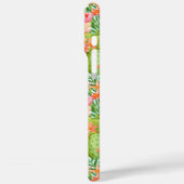Blooming Watercolor Cacti Personalized Case-Mate iPhoneケース (裏面 / 左)