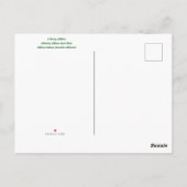 Bloomings from California: Buttercup ポストカード (裏面)