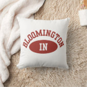 Bloomington Indiana College Decor Pillow クッション (ブランケット)