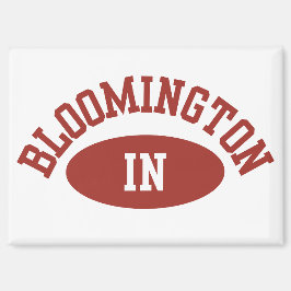 Bloomington Indiana Fridge Magnet College Gift マグネット