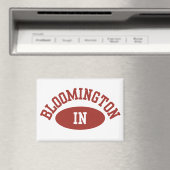Bloomington Indiana Fridge Magnet College Gift マグネット (インサイチュ (食洗機))