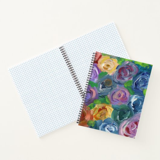 Bloomish spiral notebook / journal ノートブック (内部)