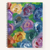 Bloomish spiral notebook / journal ノートブック (正面)