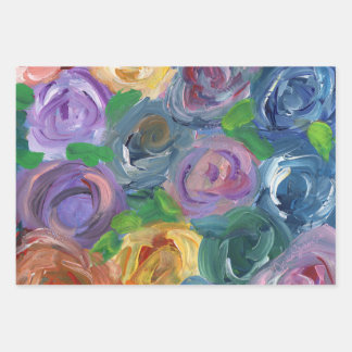 Bloomish wrapping paper sheets ラッピングペーパーシート