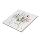 Blooms Book ボタニカル ラインアート タイル (側面)