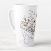 Blooms Book Botanical Line Art ラテマグ (左アングル)
