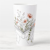 Blooms Book Botanical Line Art ラテマグ (正面)