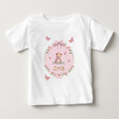 Blooms & Butterflies Tシャツ (正面)