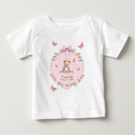 Blooms & Butterflies Tシャツ