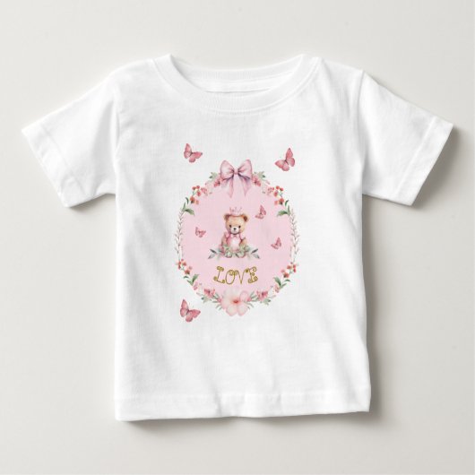 Blooms & Butterflies Tシャツ (正面)