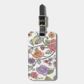 Bloomsburyデザインオンラゲッジタグ ラゲッジタグ (正面縦)