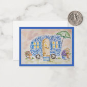 Bloomside Getaway Flat Note Card ノートカード (正面/裏面インサイチュ)