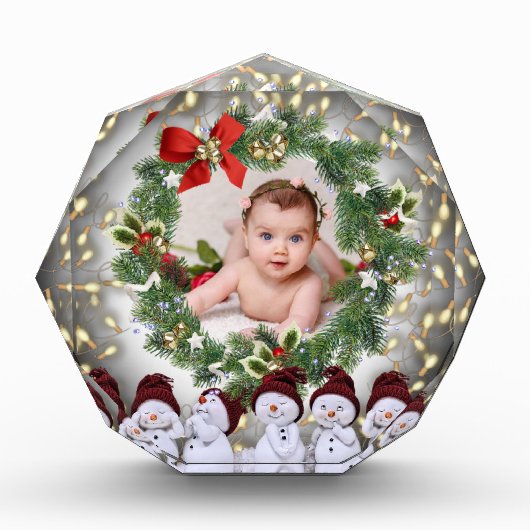 Bloque para fotos personalizado con el muñecos フォトブロック (正面)