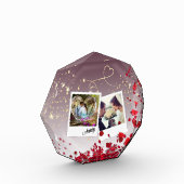 Bloque para fotos personalizado con rosas フォトブロック (左)