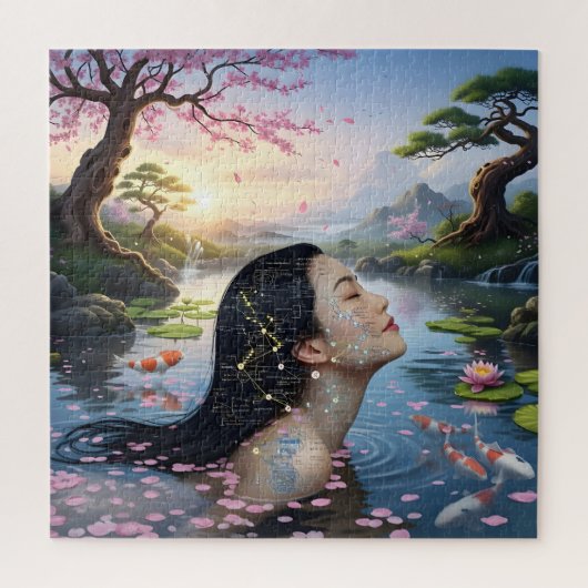 "BlossomとFormulaの間" - デジタル肖像画 ジグソーパズル (縦)