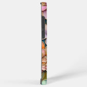 「Blossomチャーム:エレガントフローラ・モバイル・バック・カバー」 Samsung Galaxyケース (右側面)