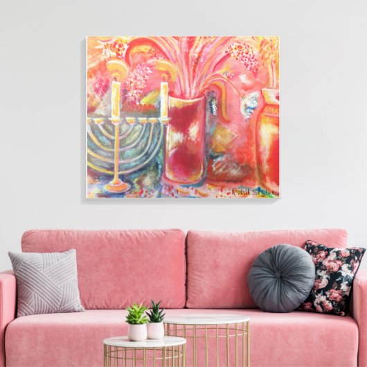 Blossom キャンバスプリント (インサイチュ (リビング))