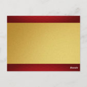 Blossom 中国の Dragon year紙カットVPC ポストカード (裏面)