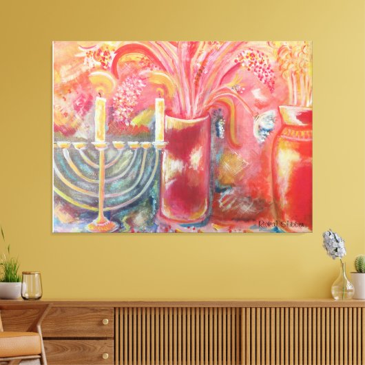 Blossom 2 キャンバスプリント (インサイチュ (リビング))