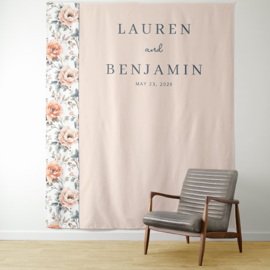 Blossom and Vow Wedding タペストリー (インサイチュ)