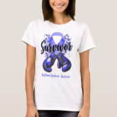 Blossom Angelman Syndrome Warrior Survivor Tシャツ (正面)