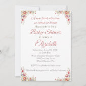 Blossom Baby Shower Invitation 招待状 (正面)