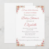 Blossom Baby Shower Invitation 招待状 (正面/裏面)