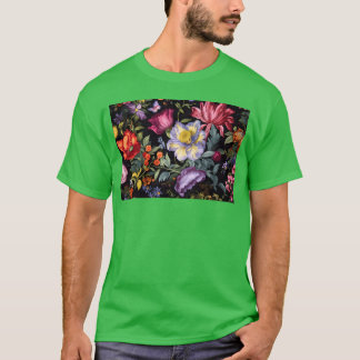 Blossom Ballet A Vibrant Floral Print Design funny Tシャツ