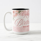 Blossom Birthday ツートーンマグカップ (左)