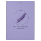 Blossom Blumen Mel Mae Schmidt Stationery クリップボード (裏面)