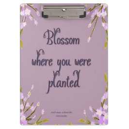 Blossom Blumen Mel Mae Schmidt Stationery クリップボード