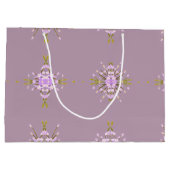 Blossom Blumen Mel Mae Schmidt Stationery ラージペーパーバッグ (裏面)