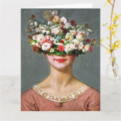 “Blossom Bonnet” Helen - Art & Floral Society カード (黄色い花)