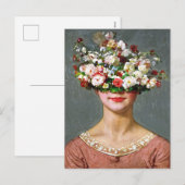 “Blossom Bonnet” Helen - Art & Floral Society シーズンポストカード (正面/裏面)