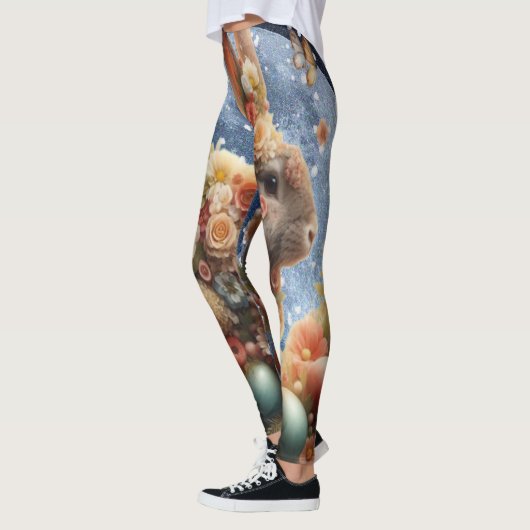 Blossom Bunny Easter  レギンス (左)