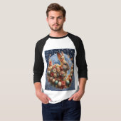 Blossom Bunny Easter  Tシャツ (正面フル)